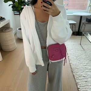 Balenciaga Reporter Chain Bag Flamingo Pink